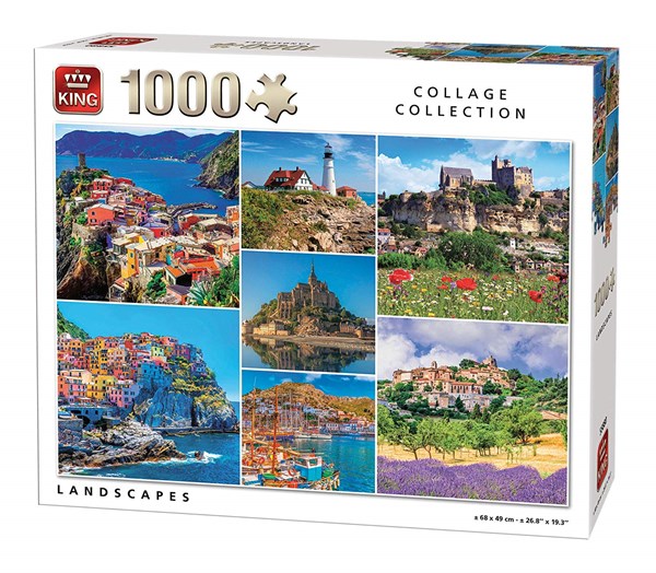 King International (55880) - "Landscapes" - 1000 Teile Puzzle