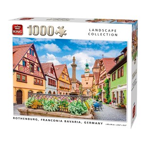 King International (55883) - "Rothenburg Germany" - 1000 Teile Puzzle