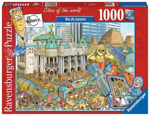 Ravensburger (16194) - "Rio de Janeiro" - 1000 Teile Puzzle