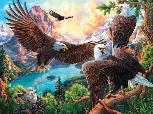 SunsOut (42954) - "Eagle Dance" - 1000 Teile Puzzle