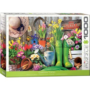 Eurographics (6000-5391) - "Gartenwerkzeuge" - 1000 Teile Puzzle