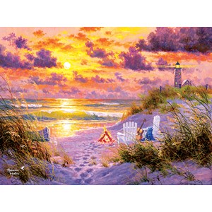 SunsOut (69681) - Abraham Hunter: "Golden Tide" - 1000 Teile Puzzle