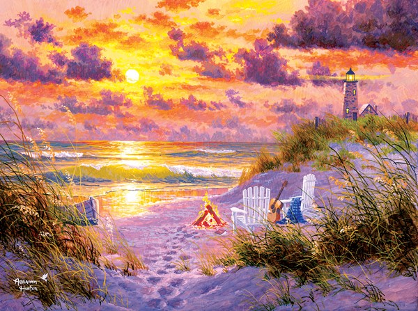 SunsOut (69681) - Abraham Hunter: "Golden Tide" - 1000 Teile Puzzle