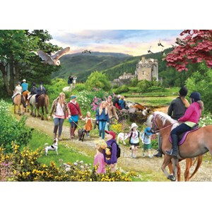 Gibsons (G6295) - "Highland Hike" - 1000 Teile Puzzle