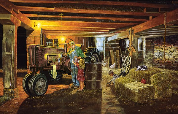 SunsOut (27817) - Dave Barnhouse: "Never too Busy" - 1000 Teile Puzzle