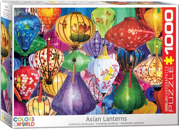 Eurographics (6000-5469) - "Asiatische Laternen" - 1000 Teile Puzzle