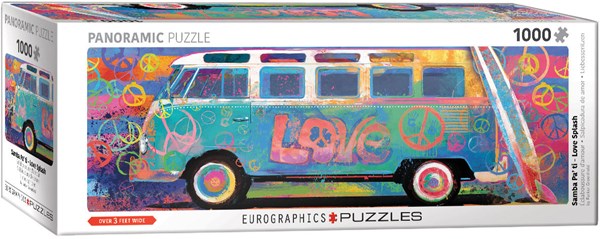Eurographics (6010-5549) - Parker Greenfield: "Love Splash" - 1000 Teile Puzzle