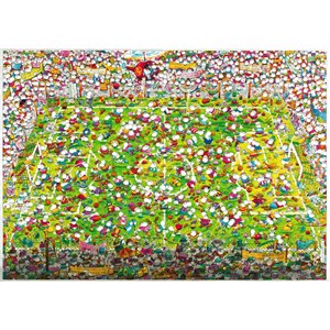 Heye (29072) - Guillermo Mordillo: "Crazy World Cup" - 4000 Teile Puzzle