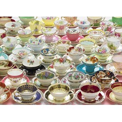 Cobble Hill (80084) - "More Teacups" - 1000 Teile Puzzle