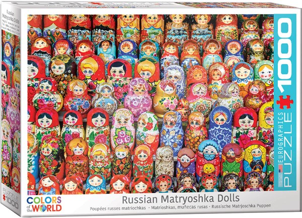 Eurographics (6000-5420) - "Russische Matroschkas" - 1000 Teile Puzzle