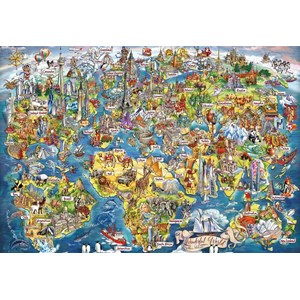 Gibsons (G7098) - "Wundervolle Welt" - 1000 Teile Puzzle