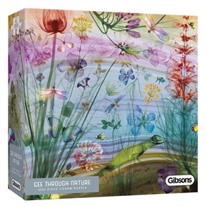 Gibsons (G6601) - "Durchschimmernde Natur" - 1000 Teile Puzzle