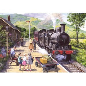 Gibsons (G6272) - Stephen Warnes: "All Aboard to Keswick" - 1000 Teile Puzzle