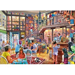 Gibsons (G6260) - Steve Crisp: "Lesezeit in der Bibliothek" - 1000 Teile Puzzle