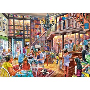 Gibsons (G6260) - Steve Crisp: "Lesezeit in der Bibliothek" - 1000 Teile Puzzle