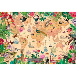 Gibsons (G7202) - "Farbenfrohes Leben" - 1000 Teile Puzzle