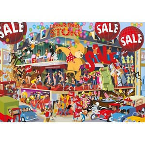 Gibsons (G7108) - Andy Tudor: "Lifting the Lid, Department Store" - 1000 Teile Puzzle