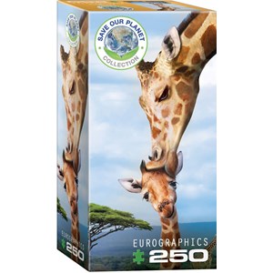 Eurographics (8251-0294) - "Giraffes" - 250 Teile Puzzle