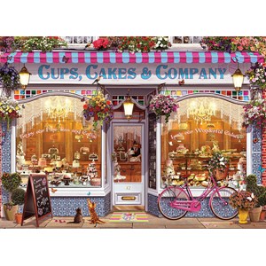 Eurographics (6000-5520) - "Tassen, Kuchen & Co." - 1000 Teile Puzzle