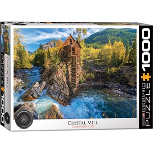Eurographics (6000-5473) - "Crystal Mill" - 1000 Teile Puzzle