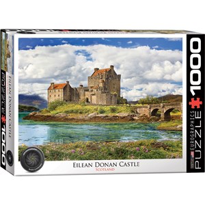 Eurographics (6000-5375) - "Eilean Donan Burg in Schottland" - 1000 Teile Puzzle