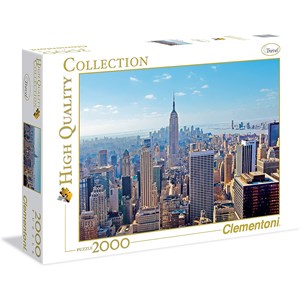 Clementoni (32544) - "Manhattan, New York" - 2000 Teile Puzzle