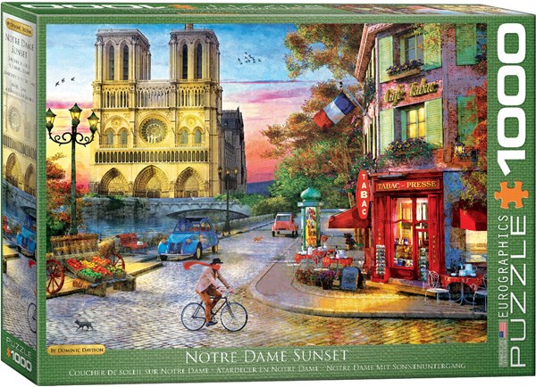Eurographics (6000-5530) - "Nostalgisches Notre Dame" - 1000 Teile Puzzle
