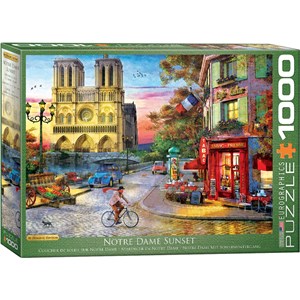 Eurographics (6000-5530) - "Nostalgisches Notre Dame" - 1000 Teile Puzzle