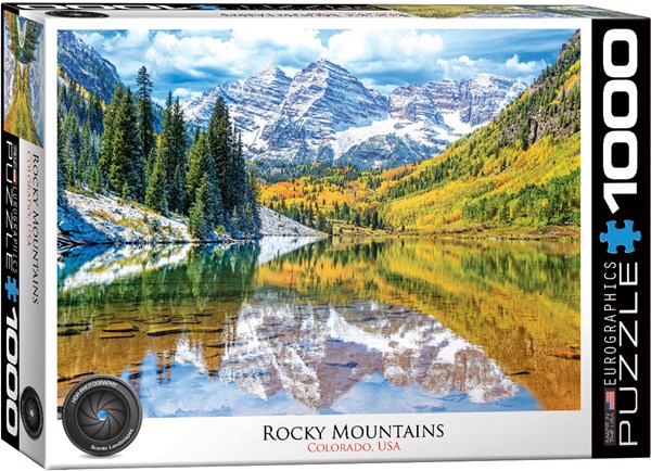 Eurographics (6000-5472) - "Rocky Mountains, Colorado" - 1000 Teile Puzzle