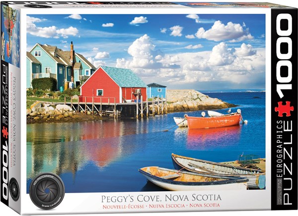 Eurographics (6000-5438) - "Küste von Peggys Cove" - 1000 Teile Puzzle