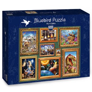 Bluebird Puzzle (70230) - "Boy's 8 Gallery" - 6000 Teile Puzzle