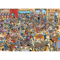 Jumbo (19090) - Jan van Haasteren: "Nationale Puzzle-Meisterschaften" - 1000 Teile Puzzle