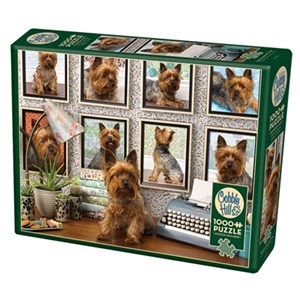 Cobble Hill (80038) - "Ich liebe Yorkies" - 1000 Teile Puzzle