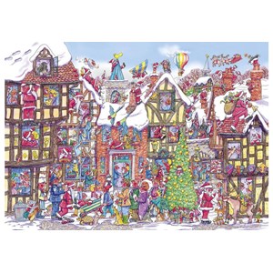 Gibsons (G6251) - Armand Foster: "Seventy-Six Santas" - 1000 Teile Puzzle