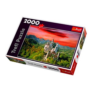 Trefl (270501) - "Schloss Neuschwanstein, Bayern" - 2000 Teile Puzzle