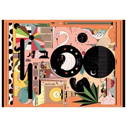 Cloudberries (33000) - Ori Toor: "Gekritzel" - 1000 Teile Puzzle