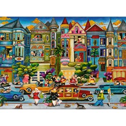 Ravensburger (16261) - "The Painted Ladies" - 1500 Teile Puzzle