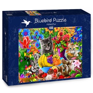 Bluebird Puzzle (70183) - "Kitten Fun" - 1000 Teile Puzzle