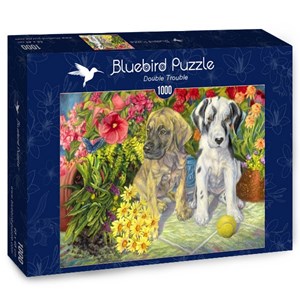 Bluebird Puzzle (70068) - "Double Trouble" - 1000 Teile Puzzle