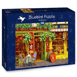 Bluebird Puzzle (70062) - Viktor Shvaiko: "White Lion" - 1000 Teile Puzzle