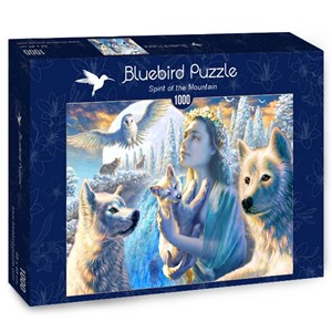 Bluebird Puzzle (70108) - Adrian Chesterman: "Spirit of the Mountain" - 1000 Teile Puzzle