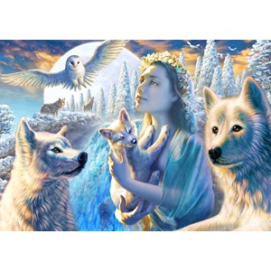 Bluebird Puzzle (70108) - Adrian Chesterman: "Spirit of the Mountain" - 1000 Teile Puzzle