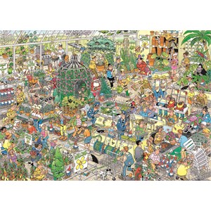 Jumbo (19066) - Jan van Haasteren: "Das Gartencenter" - 1000 Teile Puzzle