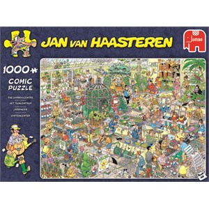 Jumbo (19066) - Jan van Haasteren: "Das Gartencenter" - 1000 Teile Puzzle