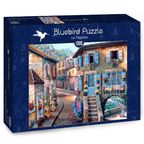 Bluebird Puzzle (70125) - "Le Fleuriste" - 1000 Teile Puzzle