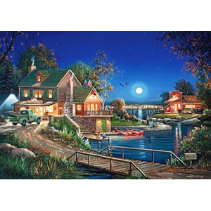 Castorland (B-53421) - "Erinnerungen an die Herbstabende" - 500 Teile Puzzle