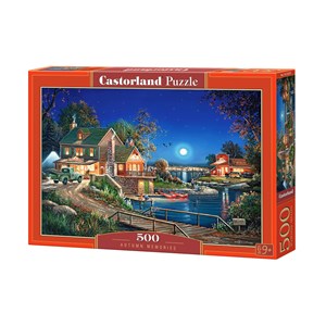 Castorland (B-53421) - "Erinnerungen an die Herbstabende" - 500 Teile Puzzle