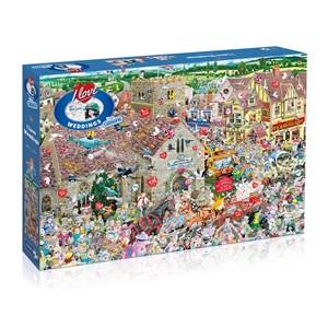 Gibsons (G7095) - Mike Jupp: "I Love Weddings" - 1000 Teile Puzzle