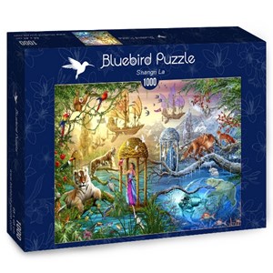 Bluebird Puzzle (70128) - Ciro Marchetti: "Shangri La" - 1000 Teile Puzzle