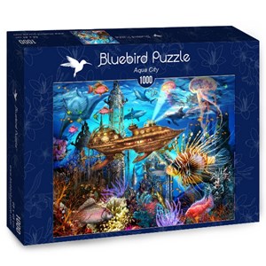 Bluebird Puzzle (70121) - "Aqua City" - 1000 Teile Puzzle